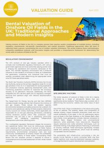 Rental Valuation of
Onshore Oil Fields in the
UK: Traditional Approaches
and Modern Insights